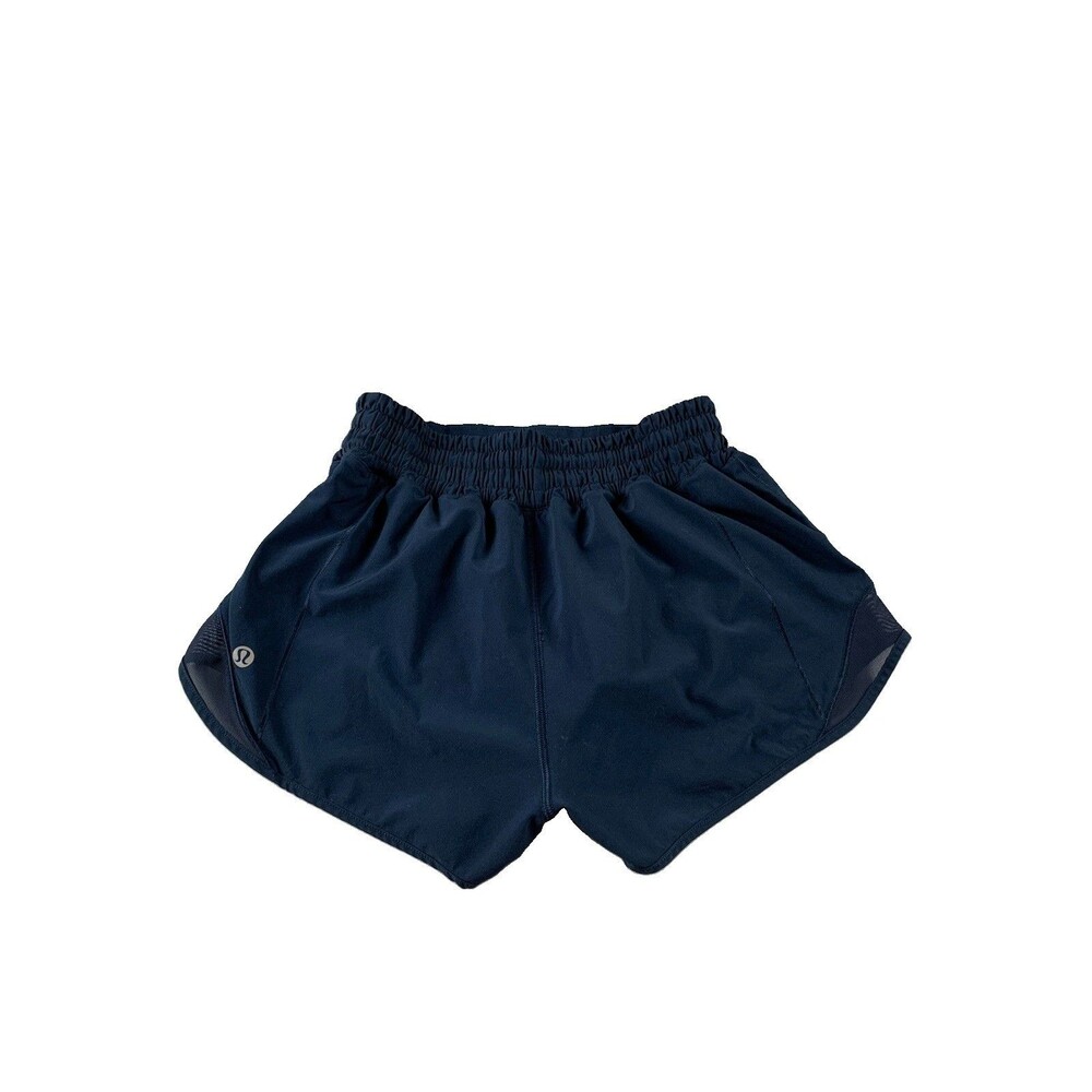 Lululemon Hotty Hot High-Rise Lined Short 2.5” inseam Size 2 Navy